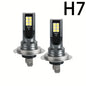 H7 LED HEADLIGHT CONVERSION BULBS X2