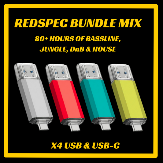 USB COMBO DEAL OVER 80 HOURS OF BASSLINE, HOUSE, DnB & JUNGLE