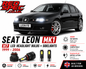 SEAT Leon MK1 H7 LED Headlight Bulbs + Sidelights 1999-2006 6000K Ice White