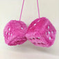 OG PINK FUZZY DICE