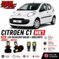 Citroen C1 MK1 H4 LED Headlight Bulbs + Sidelights 2005-2014 6000K