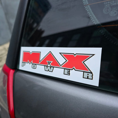 MAX POWER ORIGINAL STYLE STICKER/DECAL