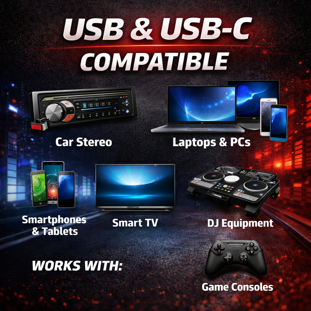 USB COMBO DEAL BASSLINE, - HOUSE - DnB - JUNGLE - MAKINA 5 LOADED STICKS