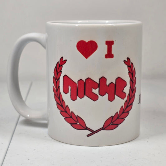 I <3 NICHE BASSLINE MUG