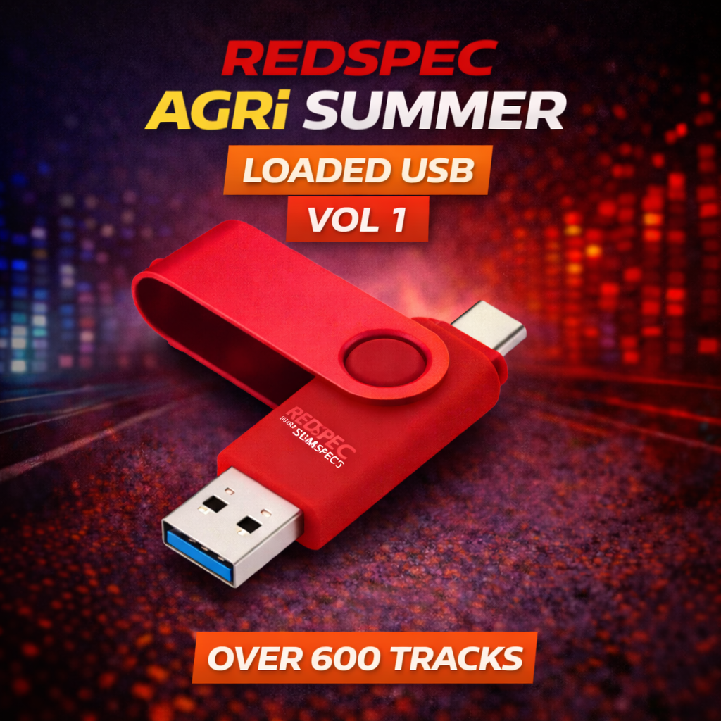 AGRI SUMMER LOADED USB/USB-C STICK OVER 600 INDIVIDUAL TRACKS USB FLASH DRIVE