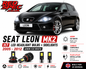 SEAT Leon MK2 H7 LED Headlight Bulbs + Sidelights 2005-2012 6000K Ice White