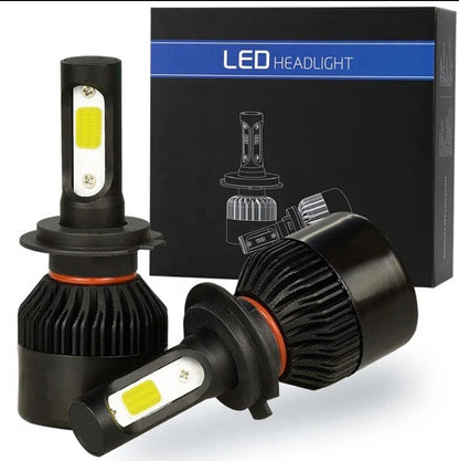 H4 LED HEADLIGHT BULBS 6000K