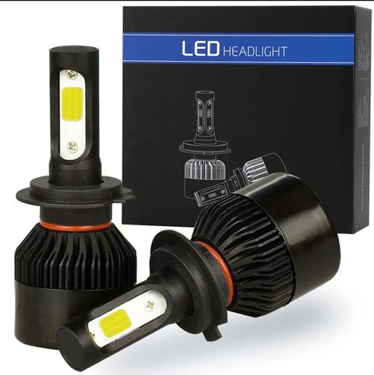 H4 LED HEADLIGHT BULBS 6000K