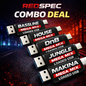 USB COMBO DEAL BASSLINE, - HOUSE - DnB - JUNGLE - MAKINA 5 LOADED STICKS