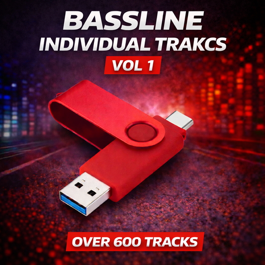 OLDSKOOL BASSLINE / NICHE LOADED USB "VOL 1" OVER 600 TRACKS SORTED BY FOLDER'S