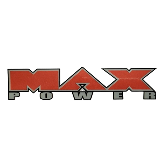 MAX POWER ORIGINAL STICKER/DECAL