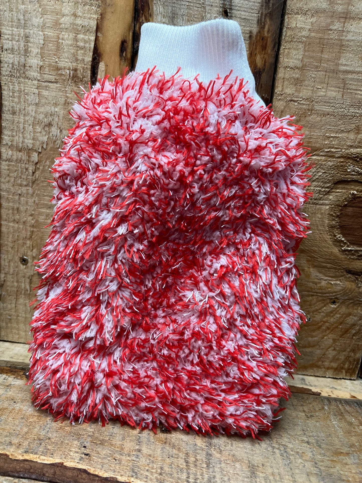 SUPER THICK REDSPEC MICROFIBRE WASH MIT