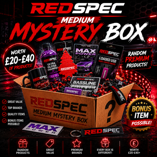 RED SPEC £19.99 MEDIUM MYSTERY BOX