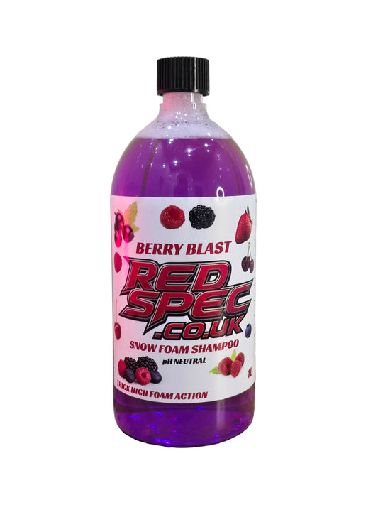 BERRY BLAST SNOWFOAM & SHAMPOO 1L  Ph NEUTRAL REDSPEC