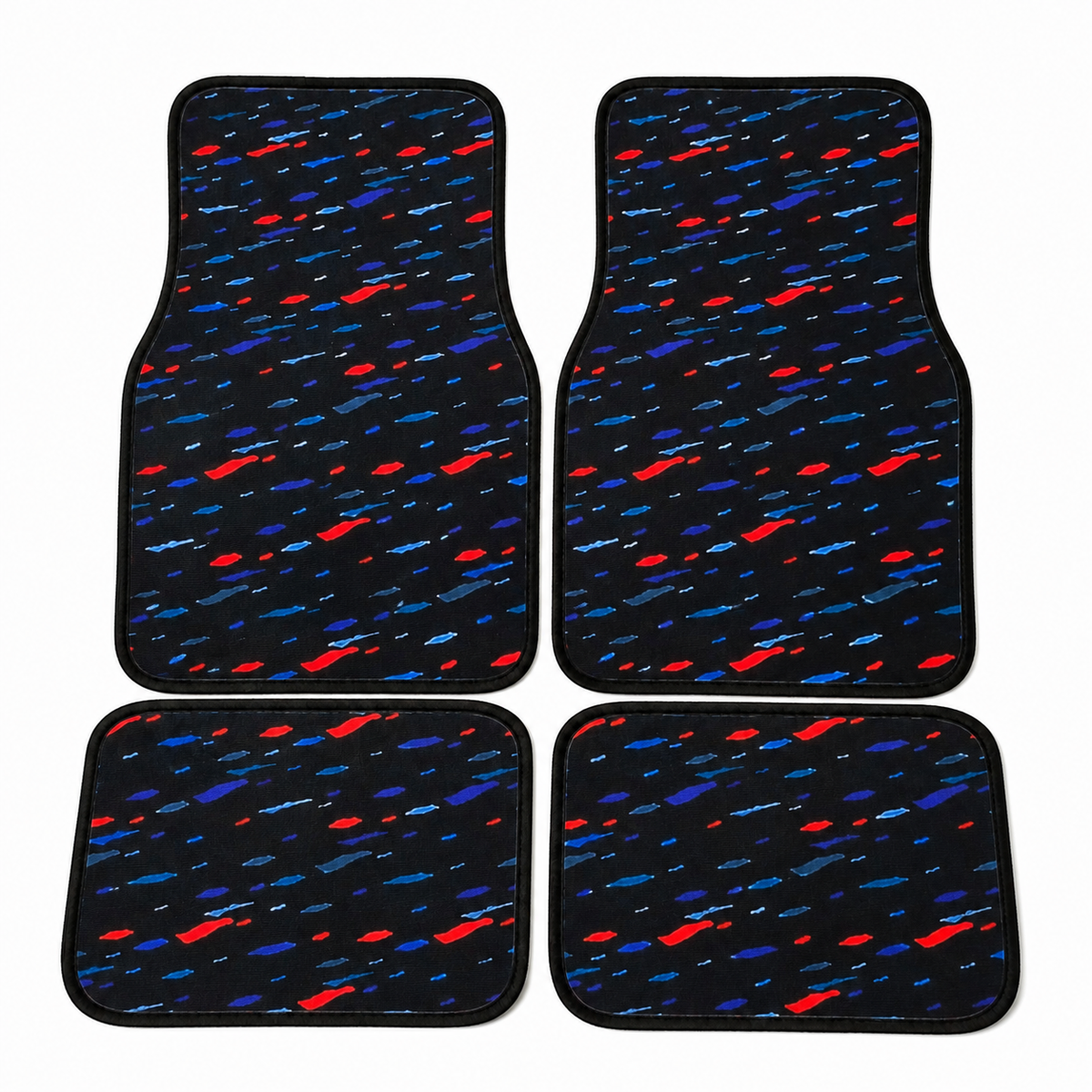 90s RETRO CONFETTI FLOOR MATS X4