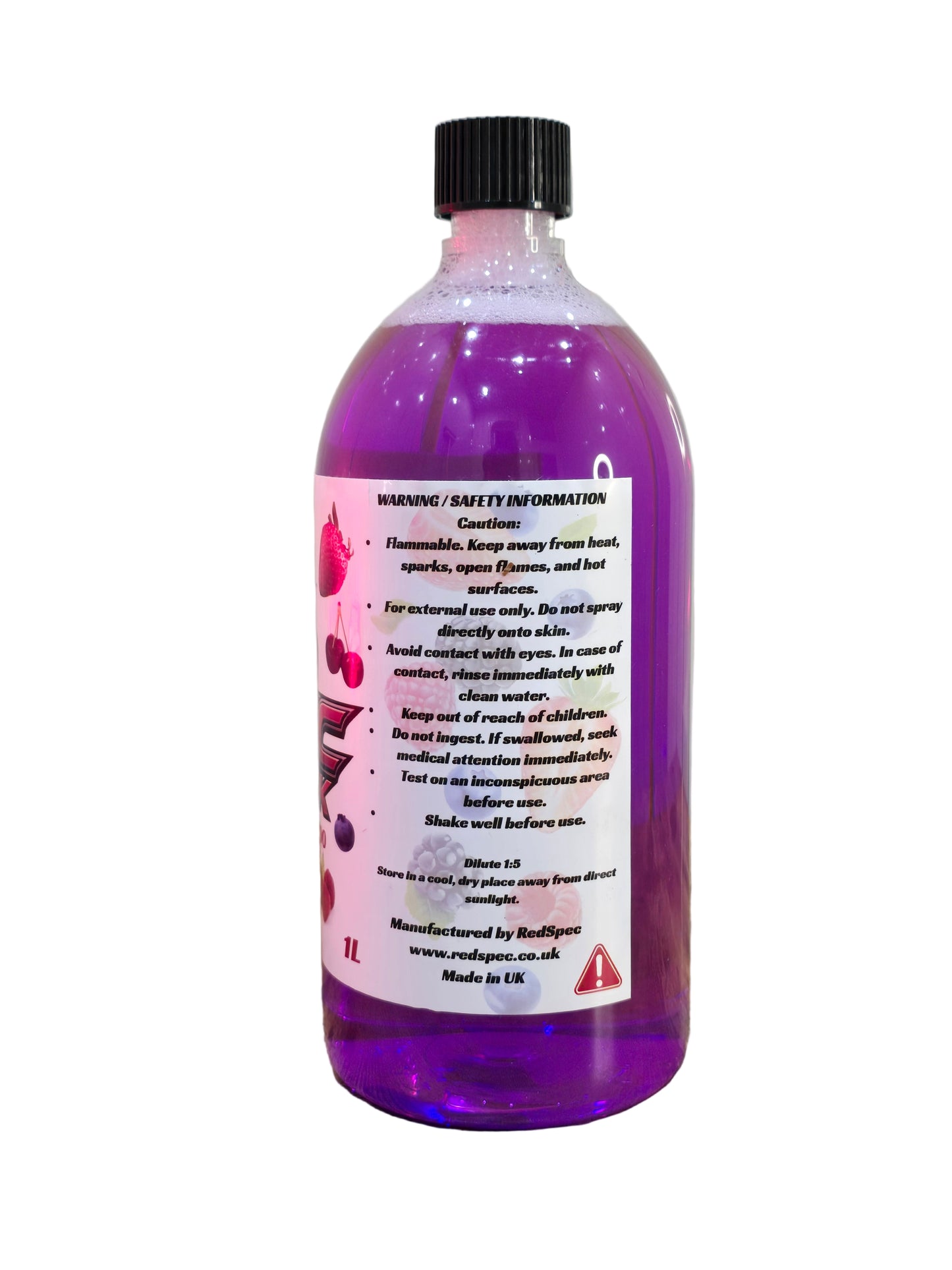 BERRY BLAST SNOWFOAM & SHAMPOO 1L  Ph NEUTRAL REDSPEC