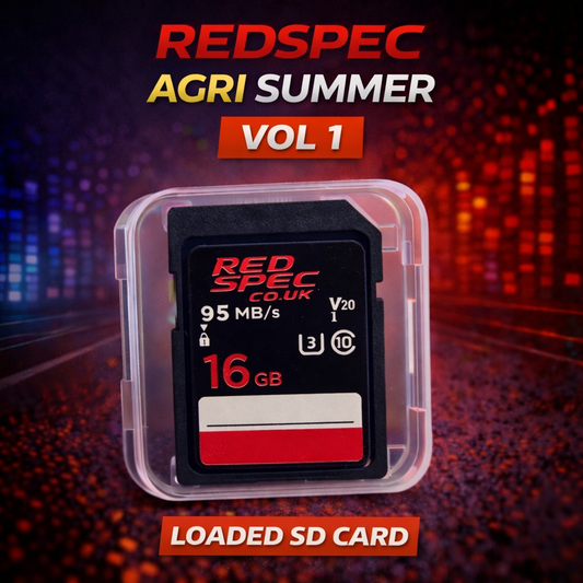 "AGRI SUMMER" LOADED SD CARD OVER 600 INDIVIDUAL TRACKS